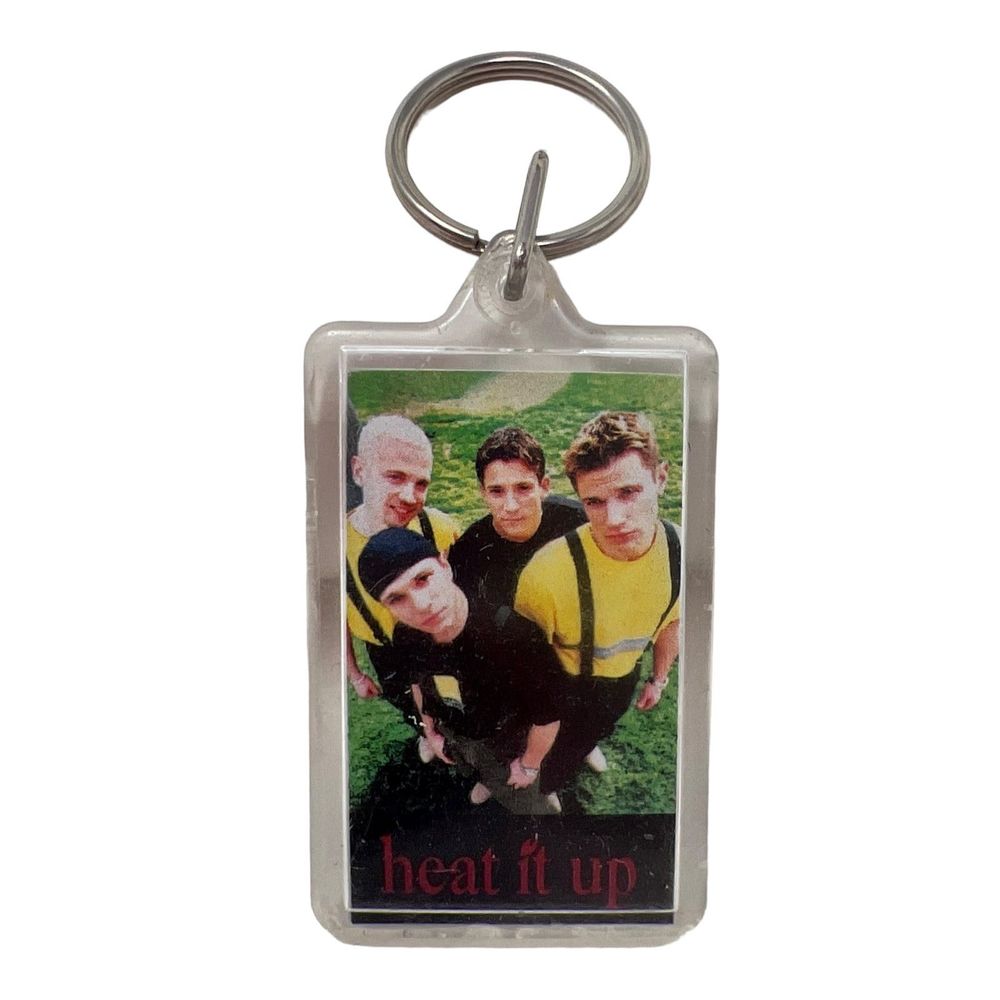 98 Degrees Vintage Keychain “Heat It Up” 1998